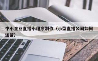 吴忠中小企业直播小程序制作（小型直播公司如何运营）