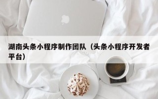 吴忠湖南头条小程序制作团队（头条小程序开发者平台）